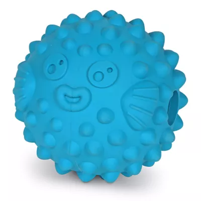 Product Brightkins Tough & Tumble Treat Dispenser Pufferfish