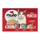 Product Nulo Finely Minced Cat & Kitten Wet Food - Grain Free, Whole Protein, 12 Count Variety Pack
