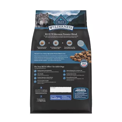 Product Blue Buffalo Wilderness Premier Blend Natural Adult Dry Dog Food - with Meaty Cuts, Chicken