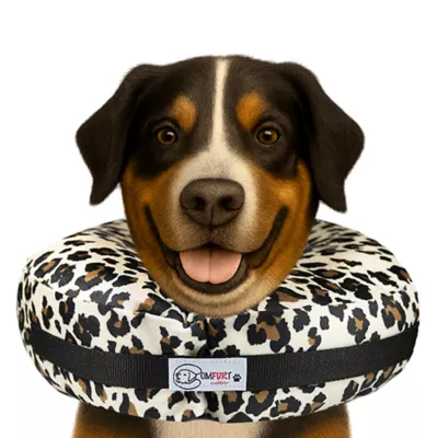 Product Comfurt Collar Pet Recovery Collar- Cheetah