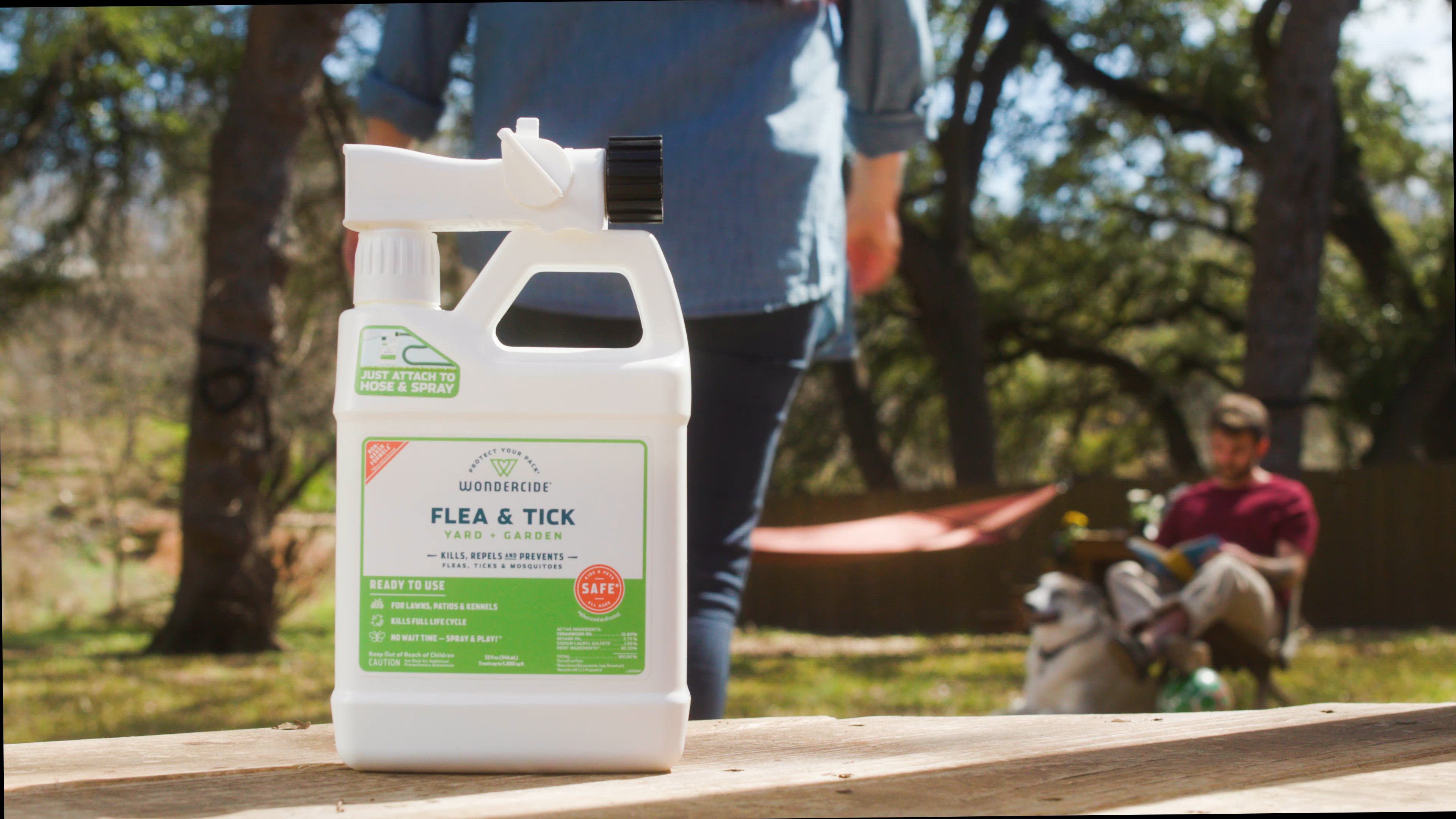 Wondercide Natural Flea Tick Yard and Garden Spray 32oz