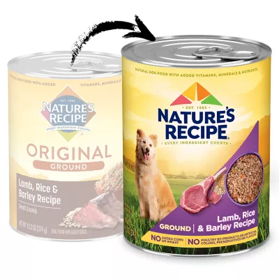 Product Nature's Recipe Adult Wet Dog Food - Lamb, Rice, Barley