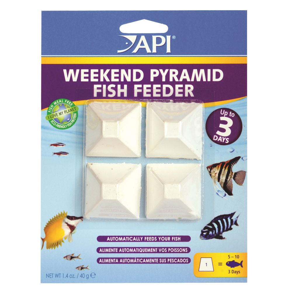 Api Day Pyramid Fish Feeder