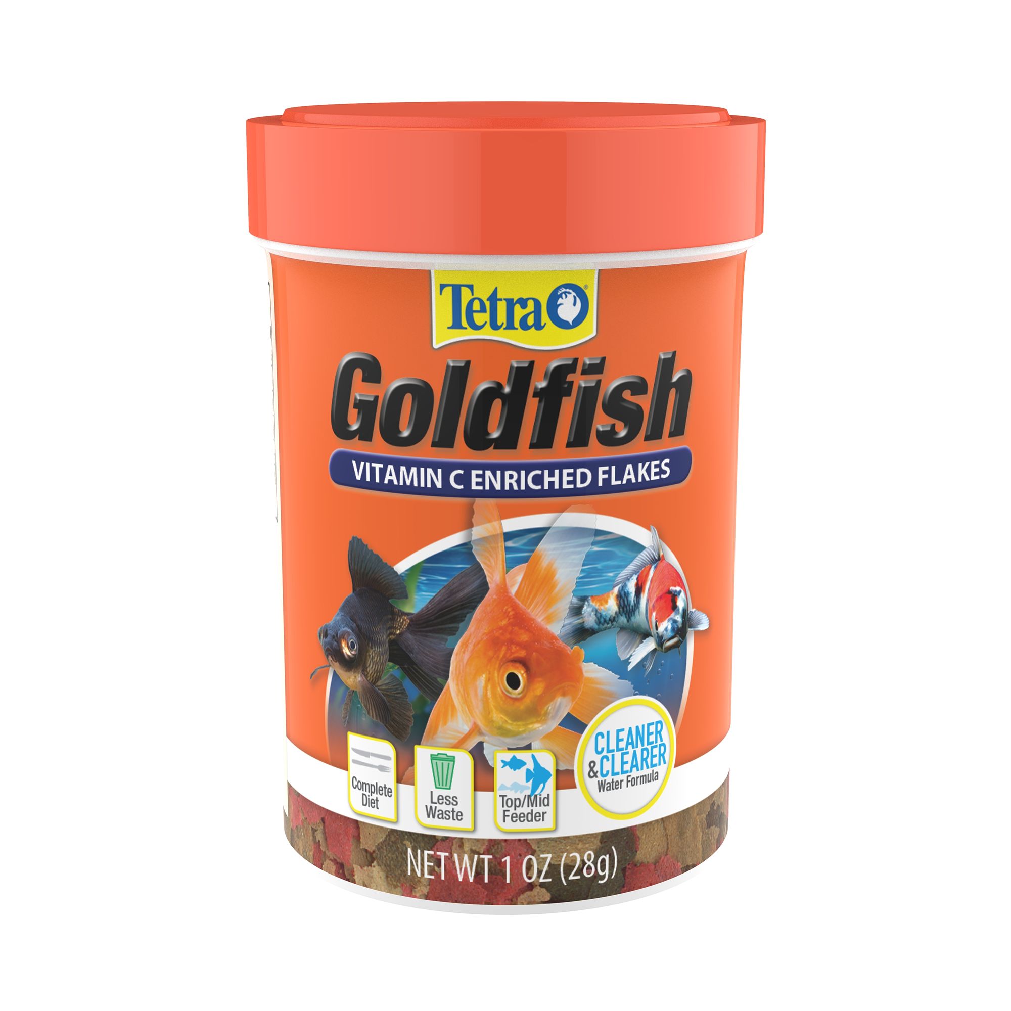 Slow release goldfish store food