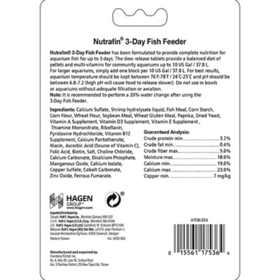 Product Nutrafin Basix 3 Day Feeder - 25 g