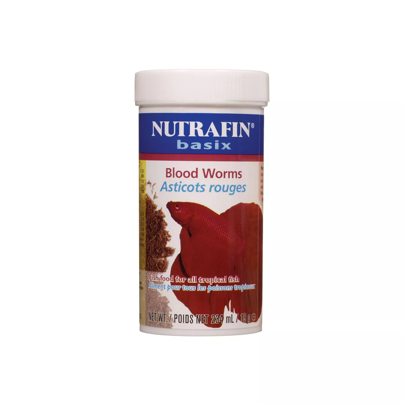 Nutrafin Basix Bloodworms Tropical Fish Food