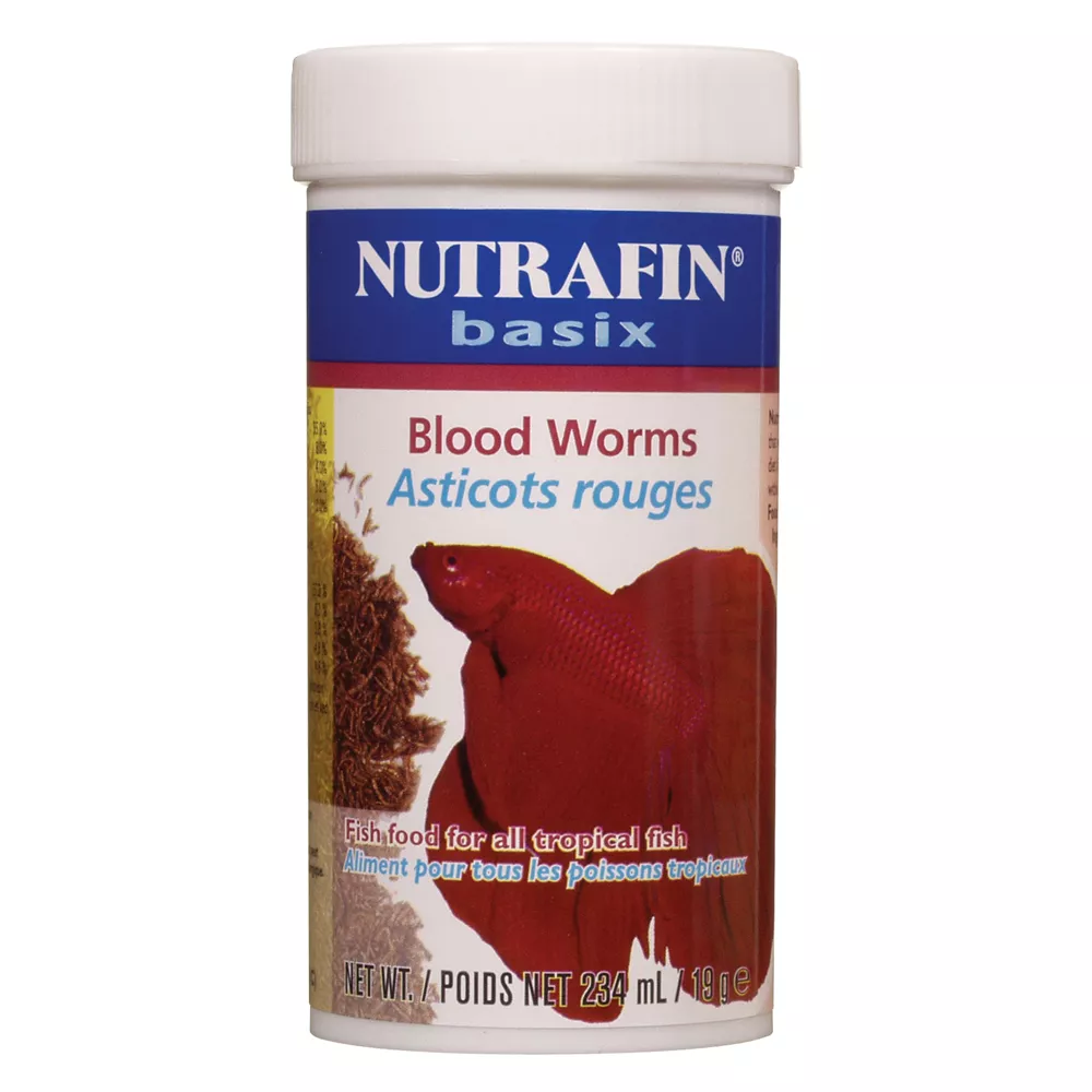 Nutrafin® Basix Bloodworms Tropical Fish Food