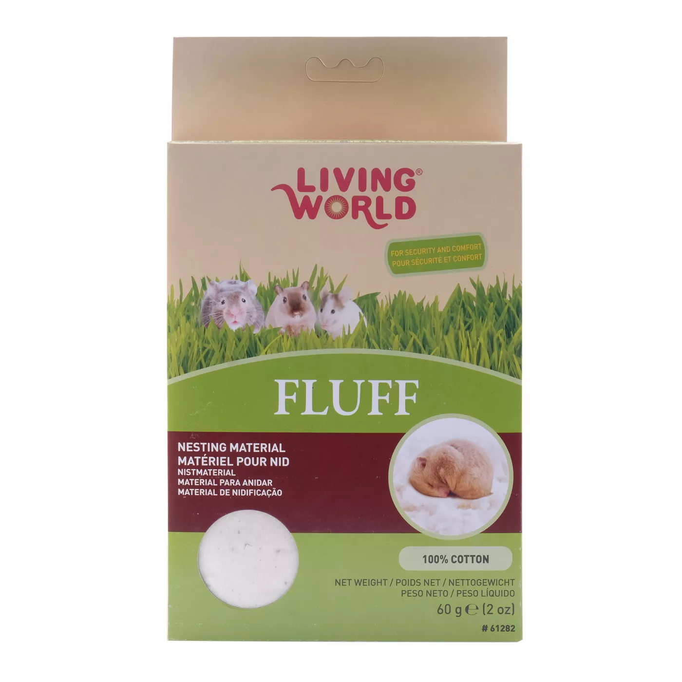 Living World FLUFF Hamster Bedding