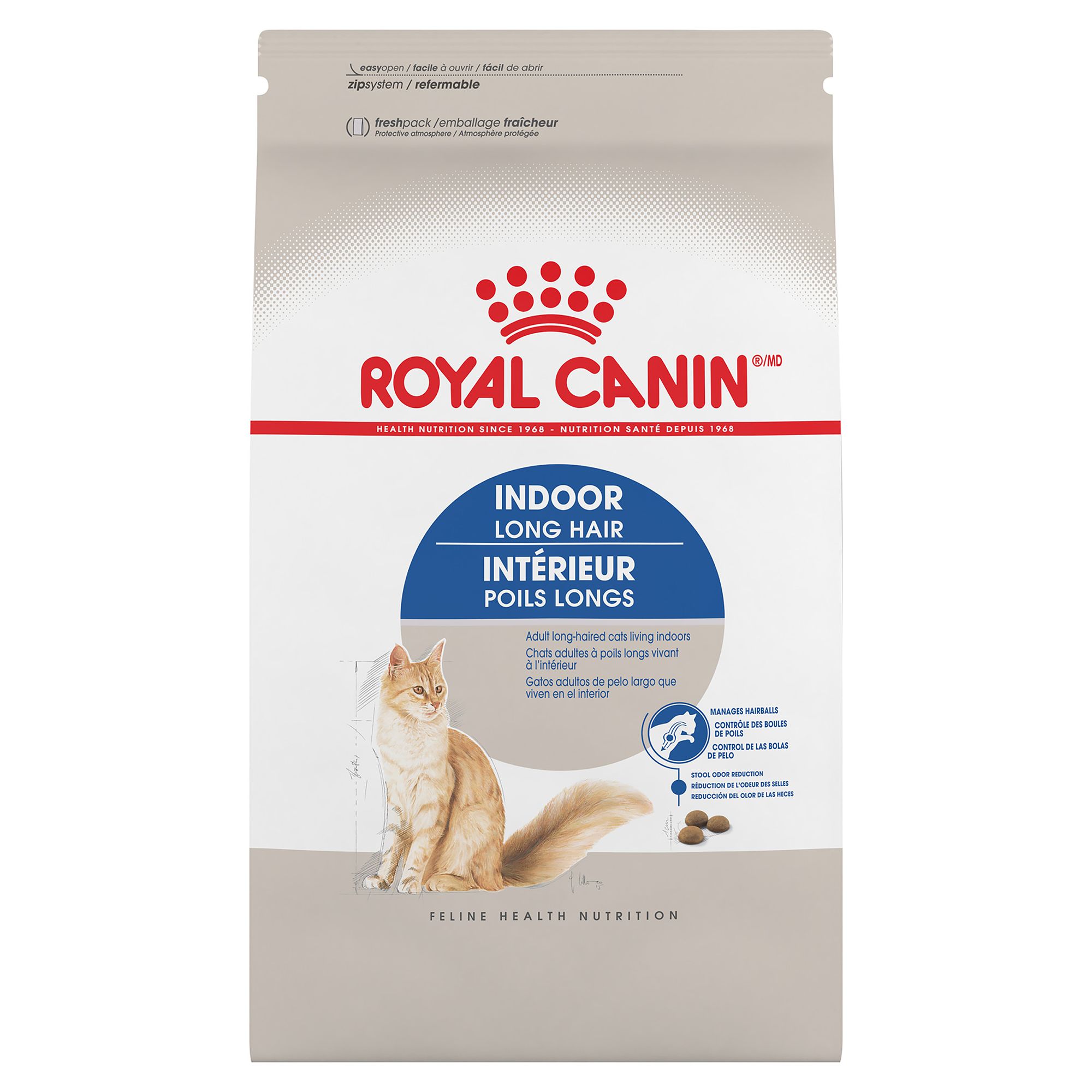 royal canin indoor long hair dry cat food