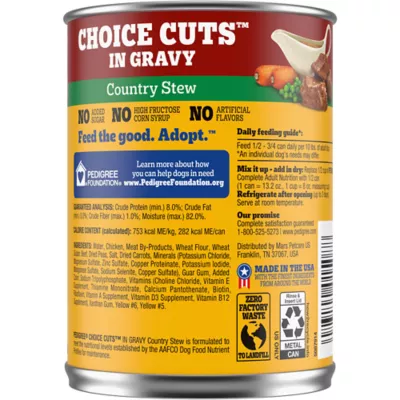 Product Pedigree® Choice Cuts in Gravy Adult Wet Dog Food - 13.2 Oz.