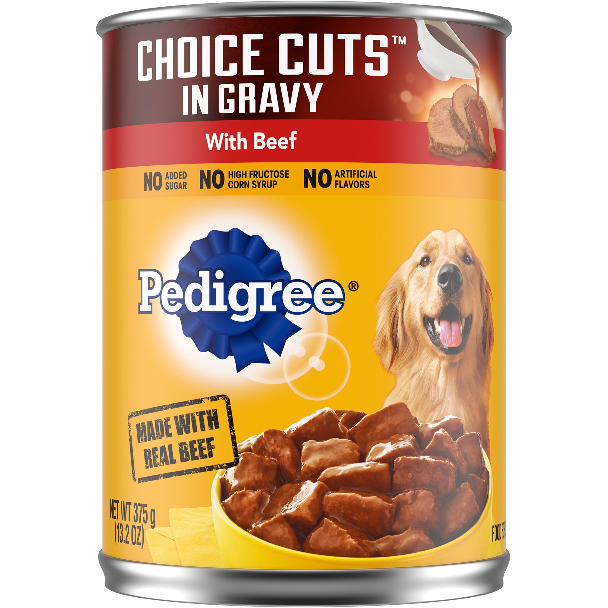 Pedigree Choice Cuts in Gravy with Beef Dog Food 13.2 oz