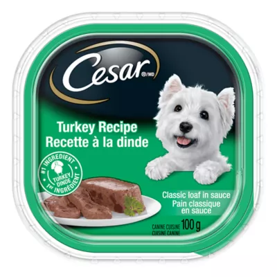 Product Cesar Entrées Classic Loaf in Sauce Adult Dog Wet Food - Turkey