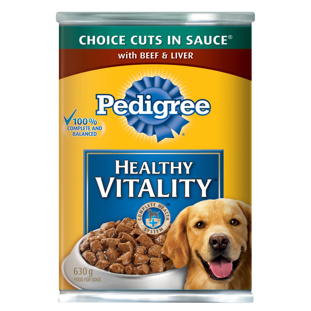 PEDIGREE® Choice Cuts® Healthy Vitality Dog Food dog Canned Food