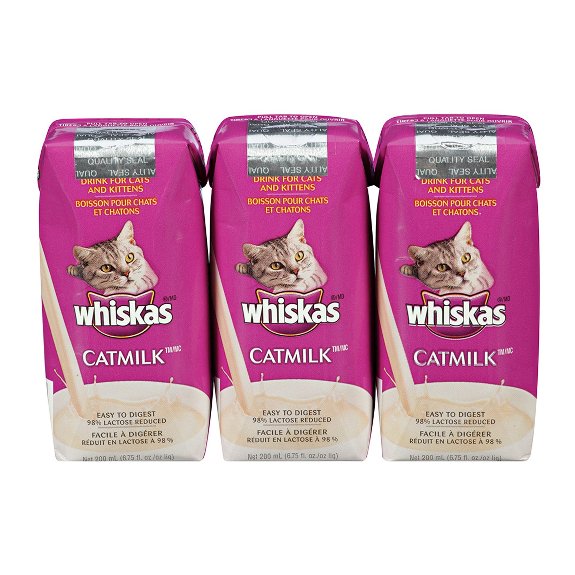 whiskas cat milk for sick cat