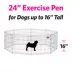MidWest Gold Exercise Pen with Door image thumbnail 4