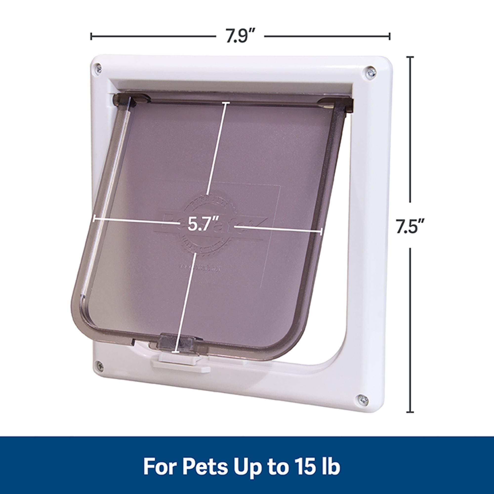 PetSafe®Cat Flap: 2-Way Locking - Built-In Lock - Durable - Easy Install - HardWARE® Kit Included - thumbnail 6