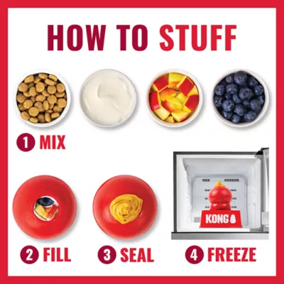 KONG® Classic Stuffable Treat-Dispensing Dog Toy - Image 7