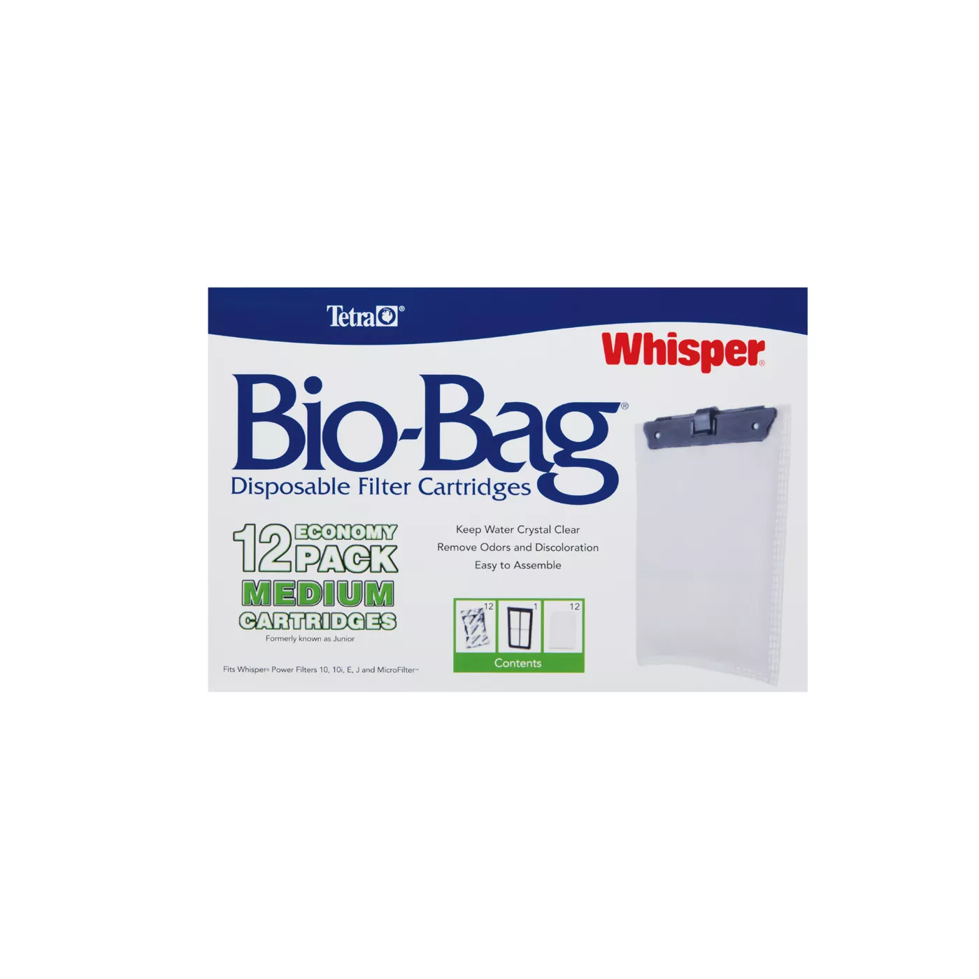 Product Tetra® Whisper Bio Bag 20-60 Filter Cartridges