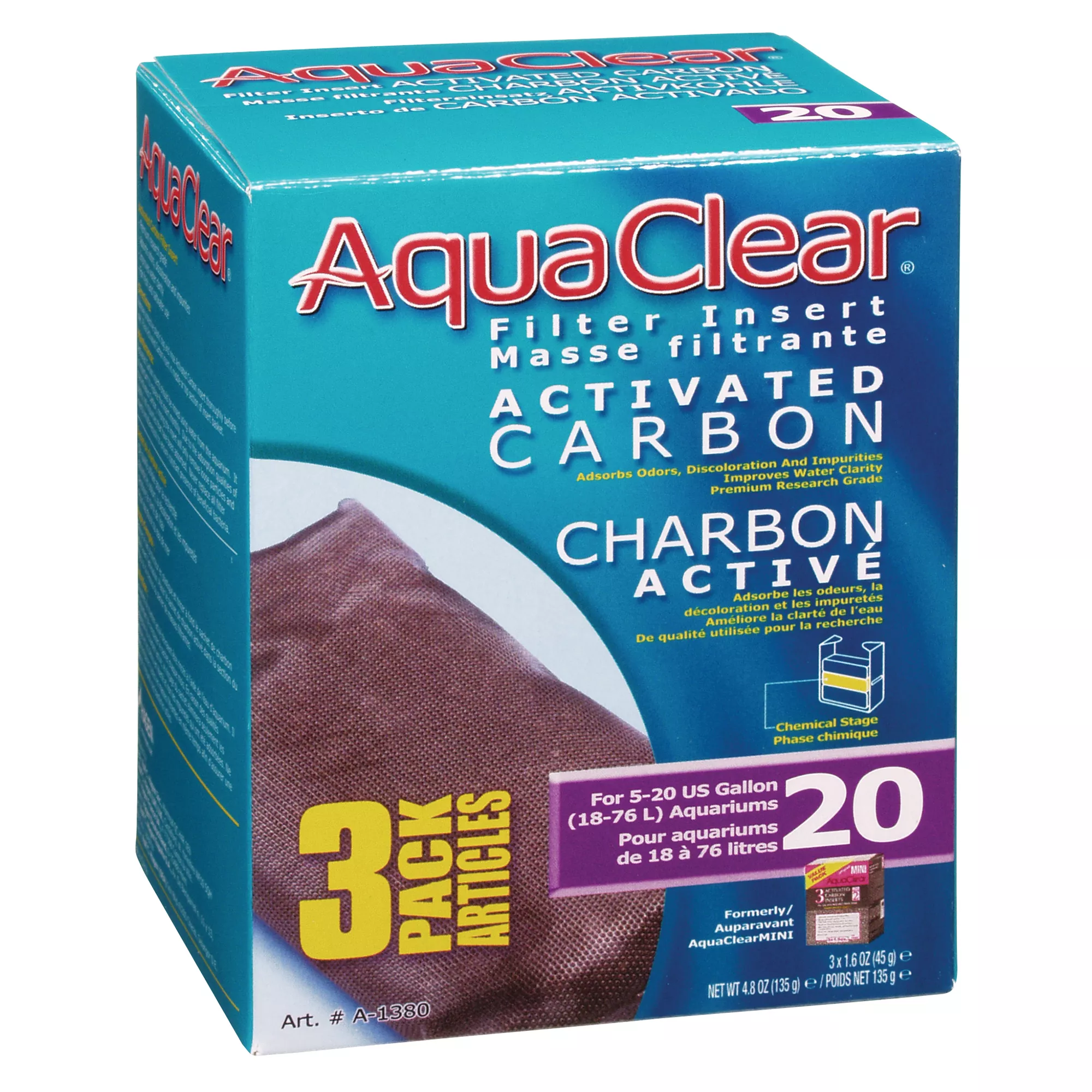 Aquaclear® Activated Carbon Filter Insert