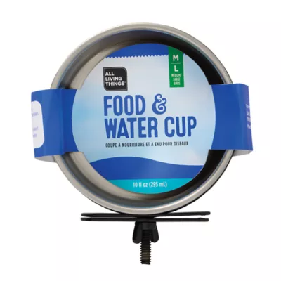 Product All Living Things® Food & Water Bird Cup