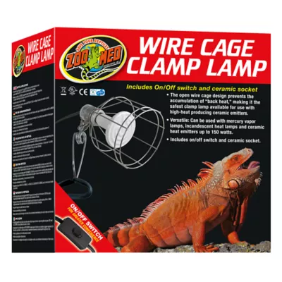 Product Zoo Med Wire Cage Clamp Lamp