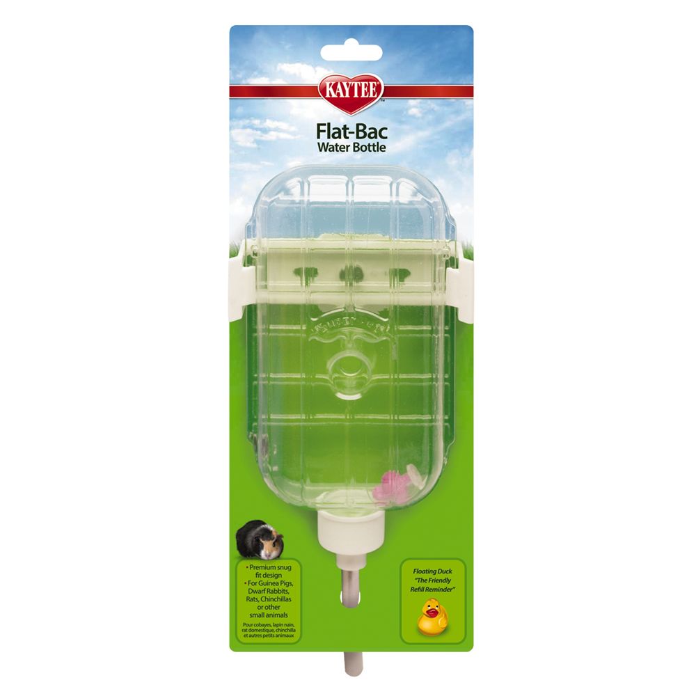 Super Pet® FlatBac Water Bottle small pet Feeders & Water Bottles