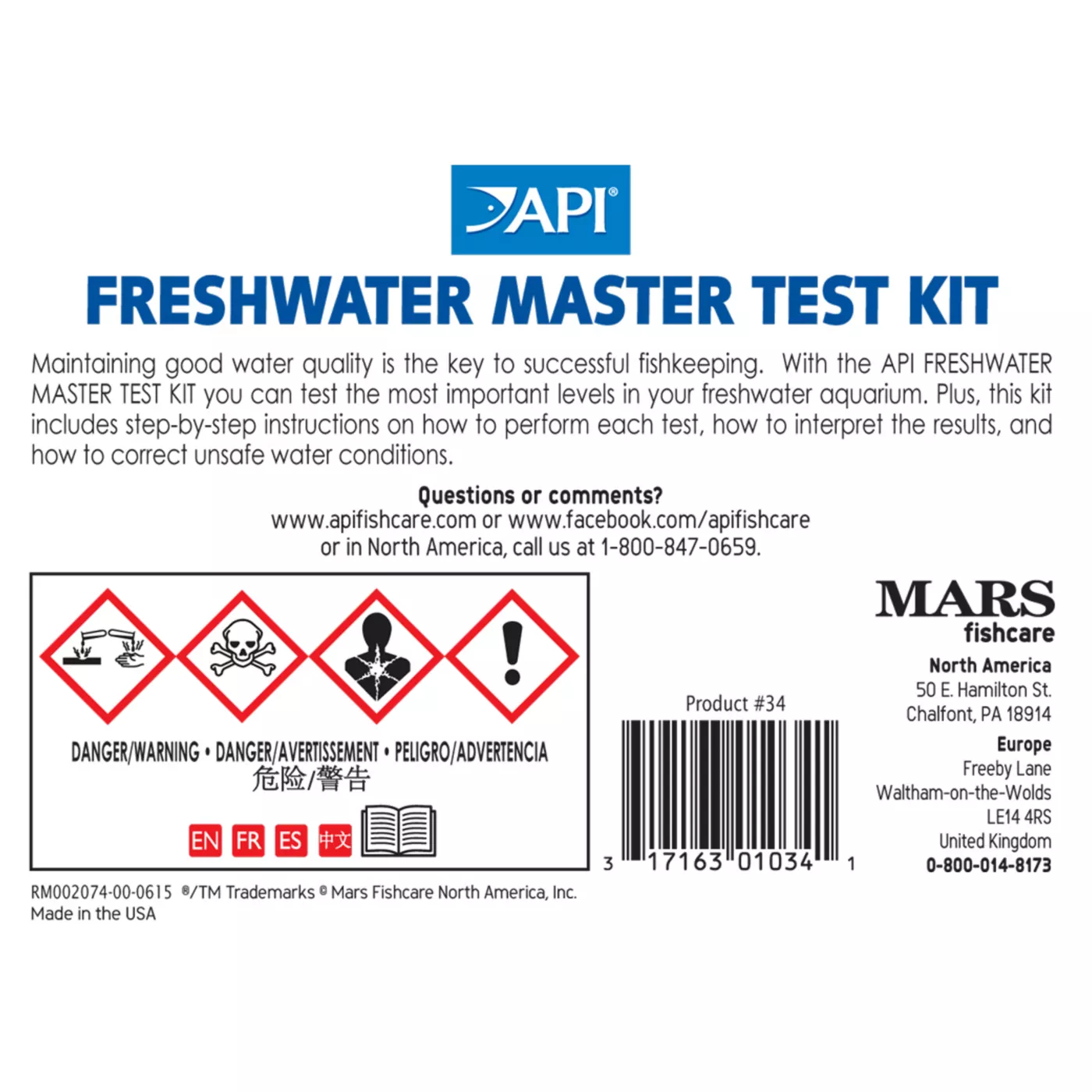 Master deals water test kit