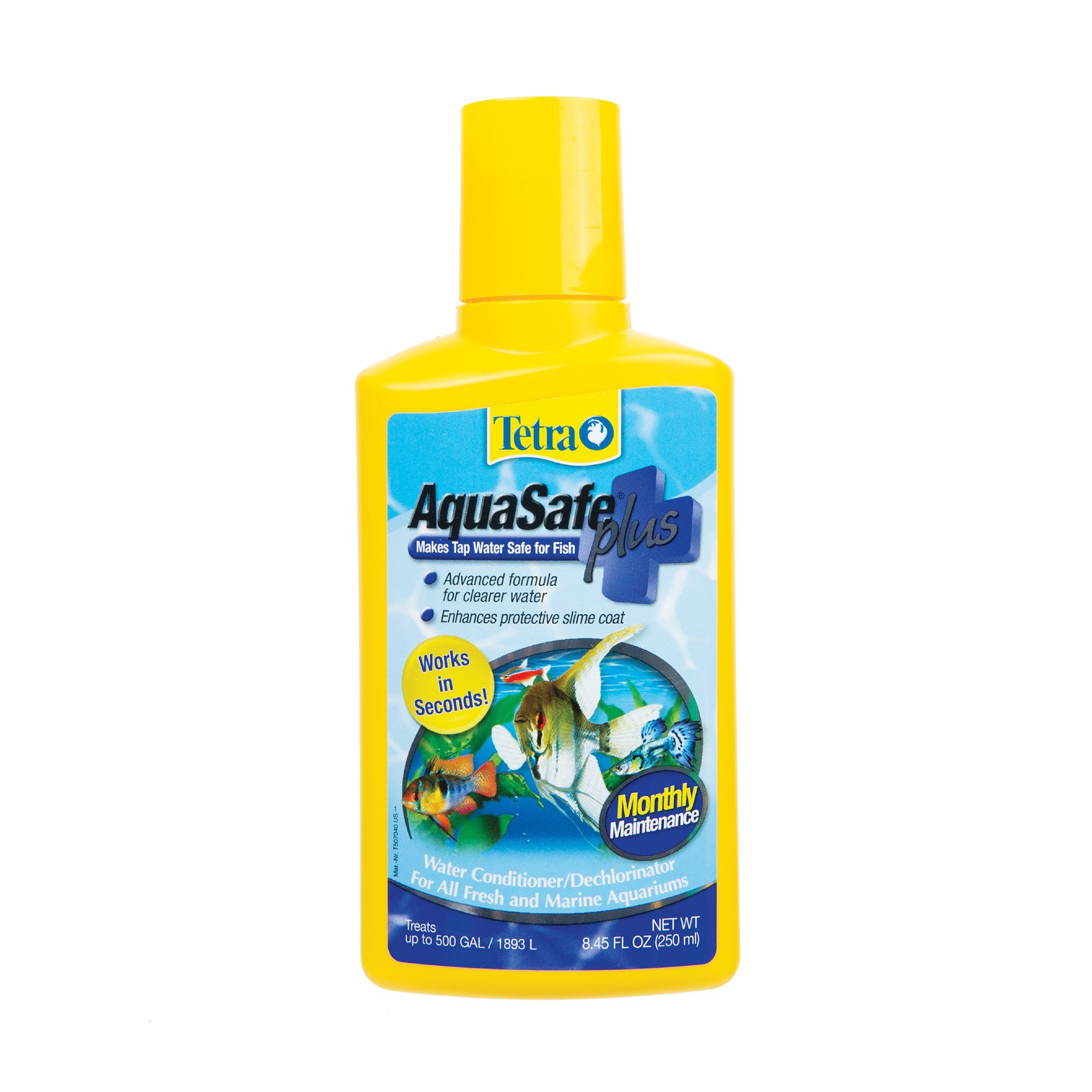 Tetra AquaSafe Plus Freshwater & Marine Aquarium Water Conditioner –  Petsense