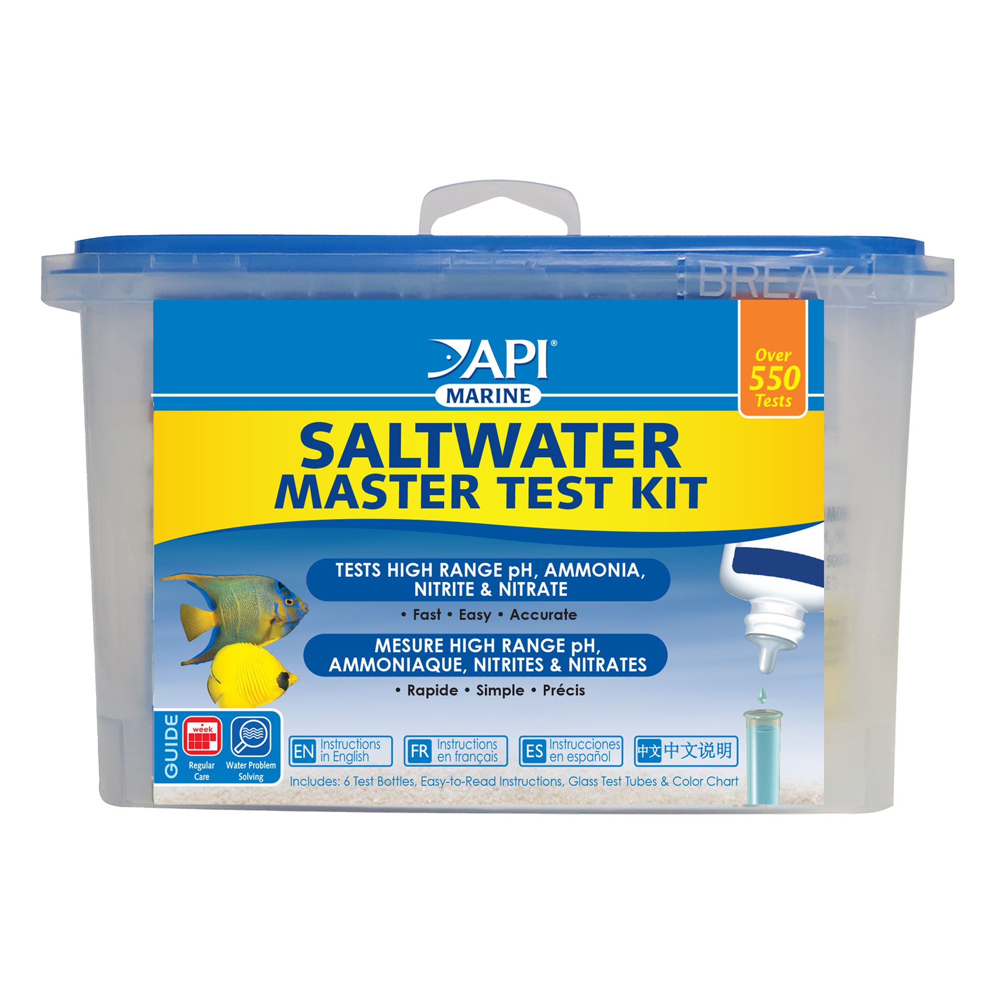 Top Fin® Freshwater Aquarium Master Test Kit, fish Water Quality Testers, PetSmart