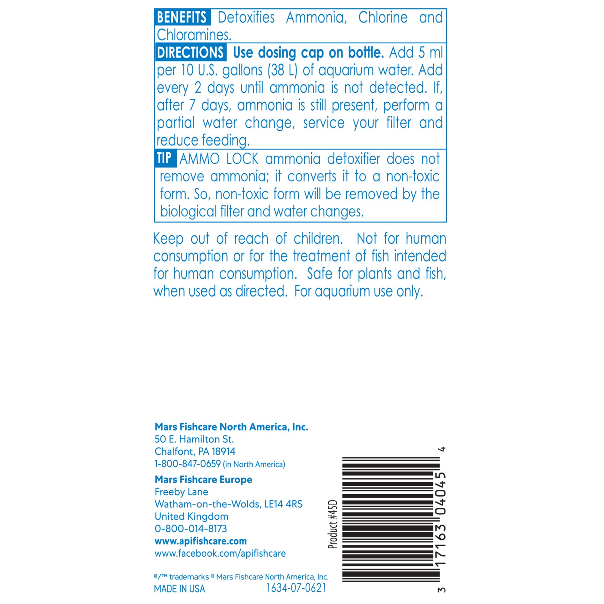 API® Ammo Lock Ammonia Detoxifier - thumbnail 2