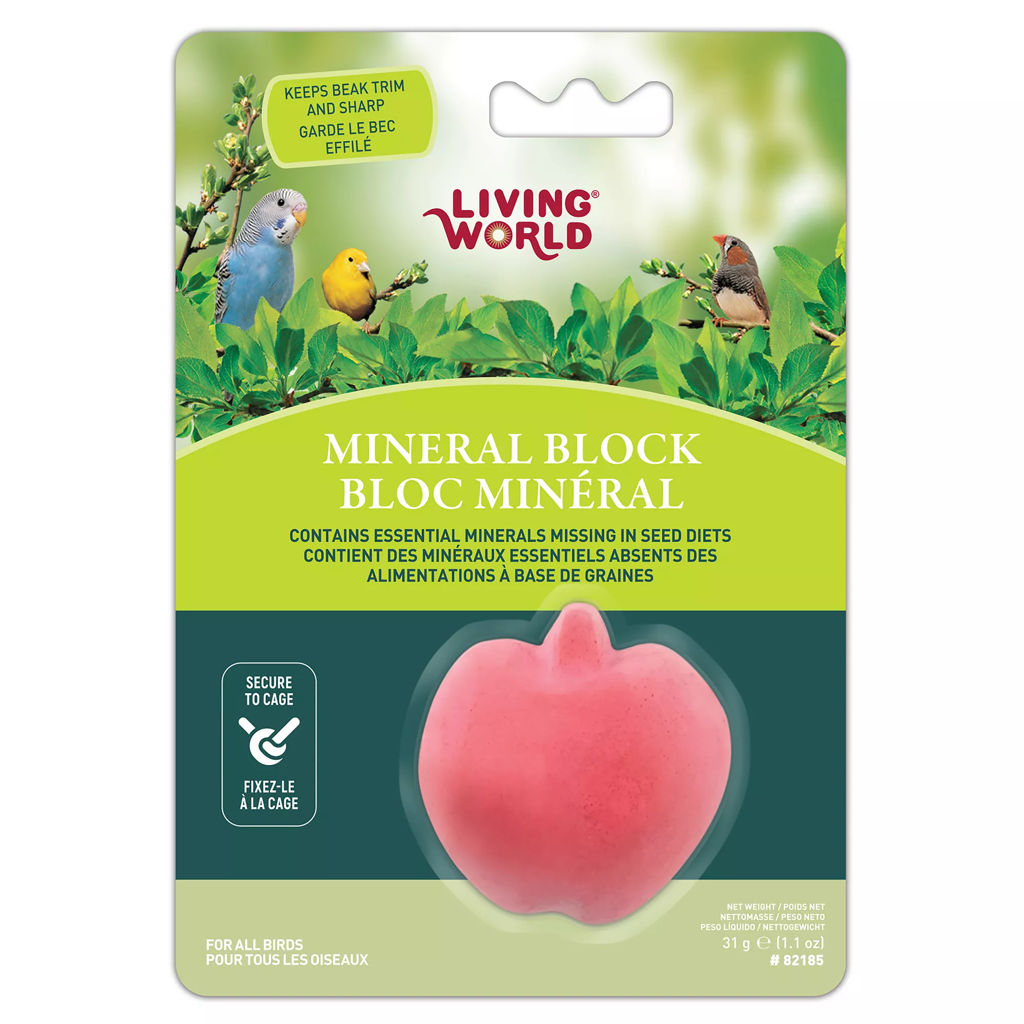 Living World® Beak Block Bird Mineral Supplement