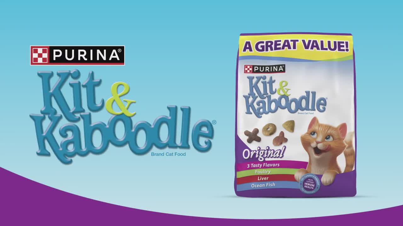 Purina Kit Kaboodle Original Adult Cat Dry Food Chicken With Vitamins