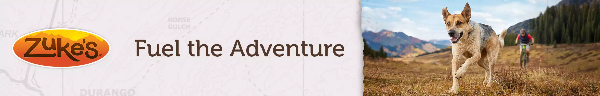 Zuke's Fuel the Adventure - Brand Banner