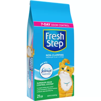 Product Fresh Step® with Febreze™ Non-Clumping Clay Cat Litter - Scented