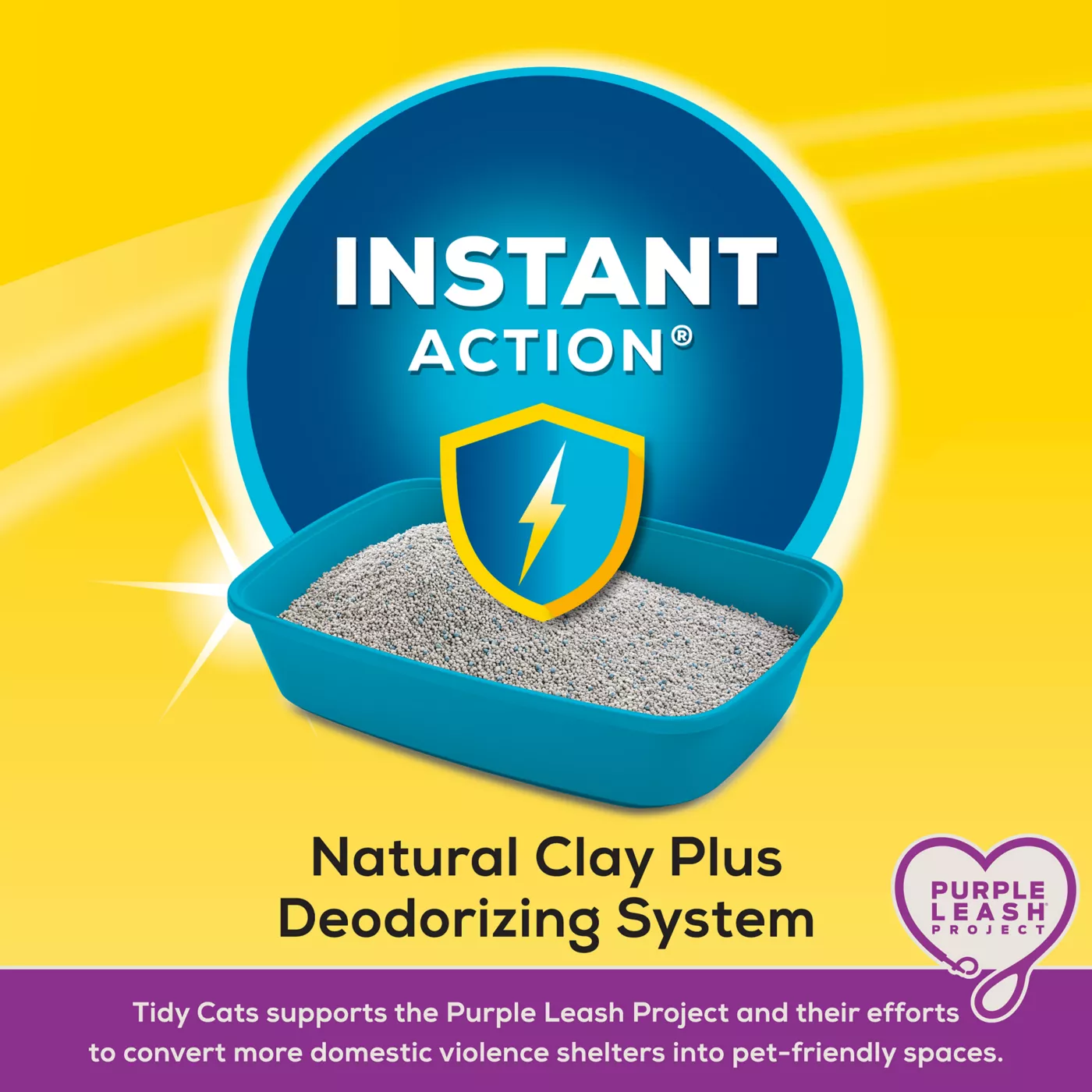 Product Purina® Tidy Cats® Instant Action Clumping Multi-Cat Clay Cat Litter - Low Dust