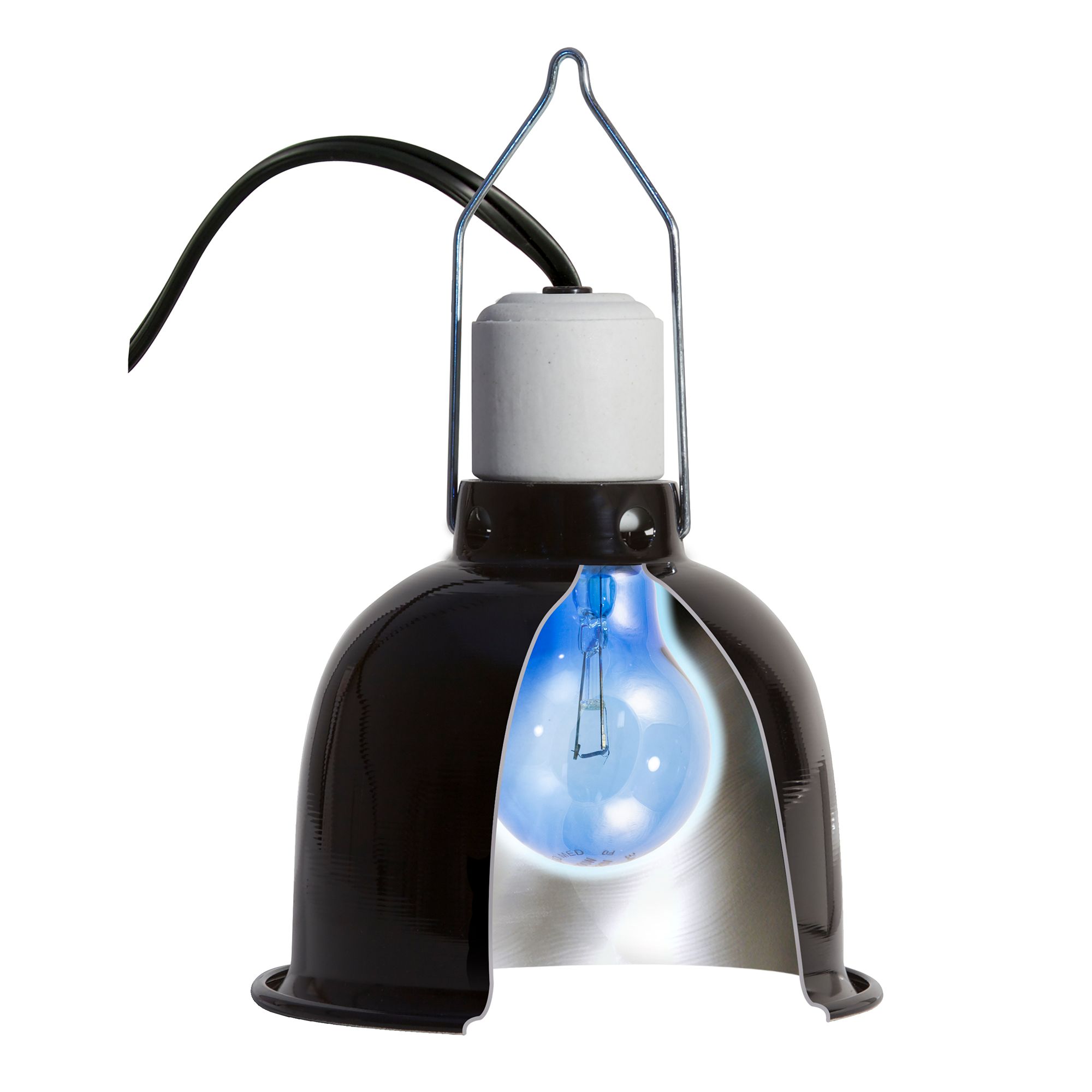 Zoo Med Daylight Blue Reptile Bulb Daytime Heat Bulb for Terrariums - 60-100 watt - thumbnail 6