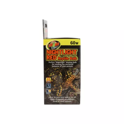 Product Zoo Med Nightlight Red Reptile Terrarium Bulb