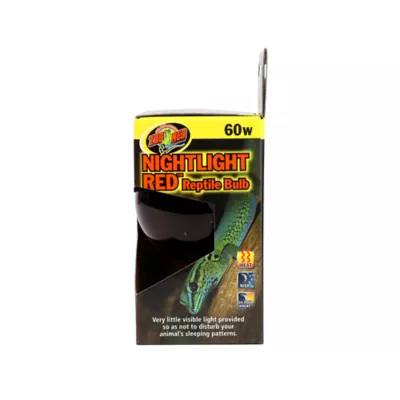 Product Zoo Med Nightlight Red Reptile Terrarium Bulb