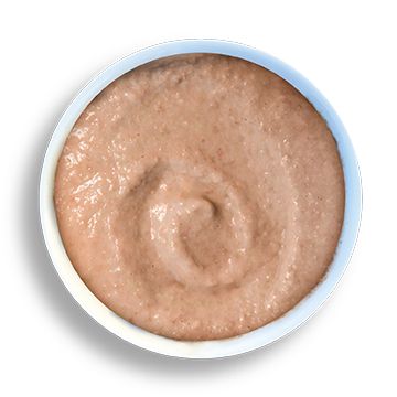 Bowl of wet cat food