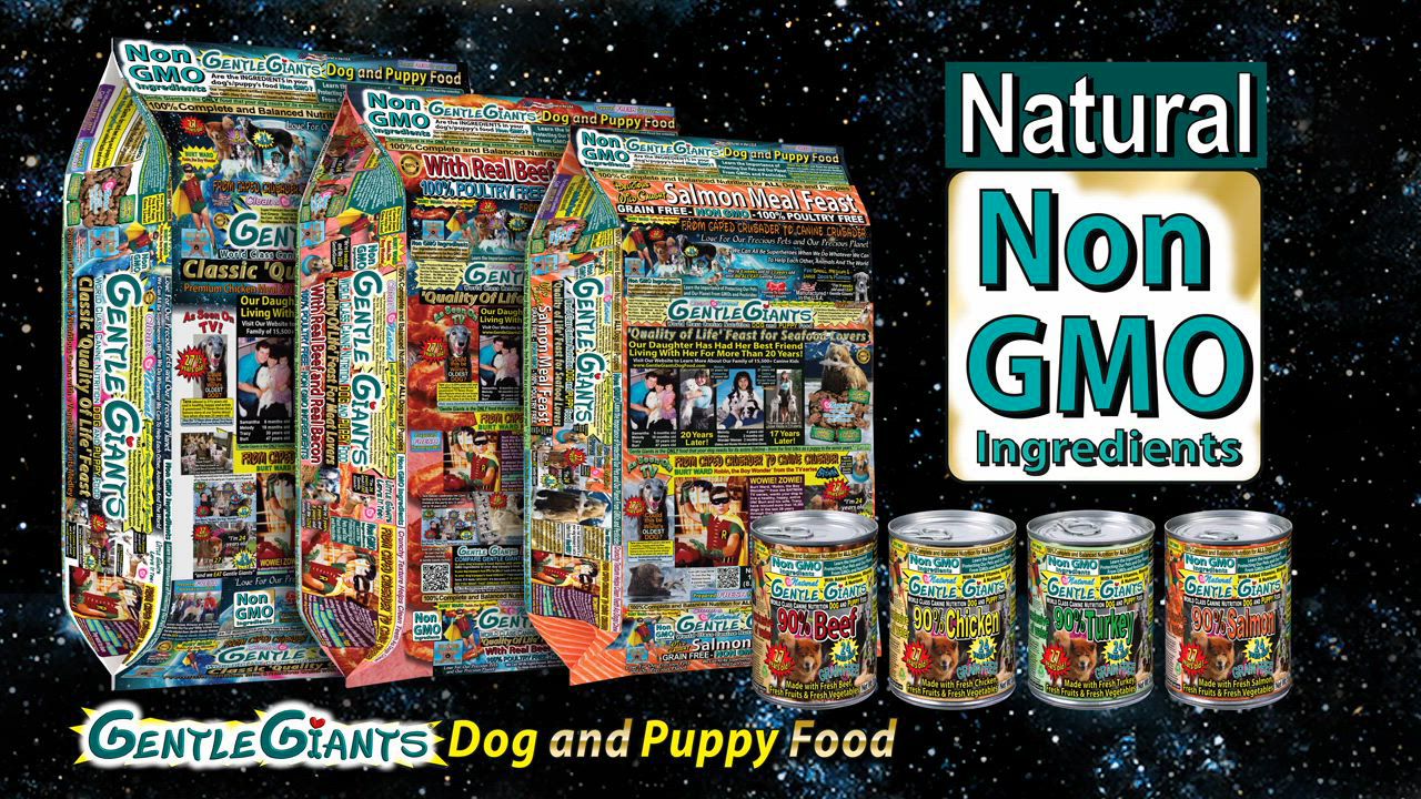 Gentle Giants All Life Stages Dry Dog Food Natural Non GMO Grain Free Salmon