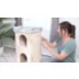 Armarkat 32-in Premium Double-Condo Real Wood Cat Tree, Beige video thumbnail 6