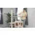 Armarkat 74-in Faux Fur Two Condo & Running Ramps Real Wood Cat Tree, Beige video thumbnail 8