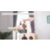 Armarkat 72-in Faux Fur Basket, Real Wood Condo & Cat Tree, Beige video thumbnail 8