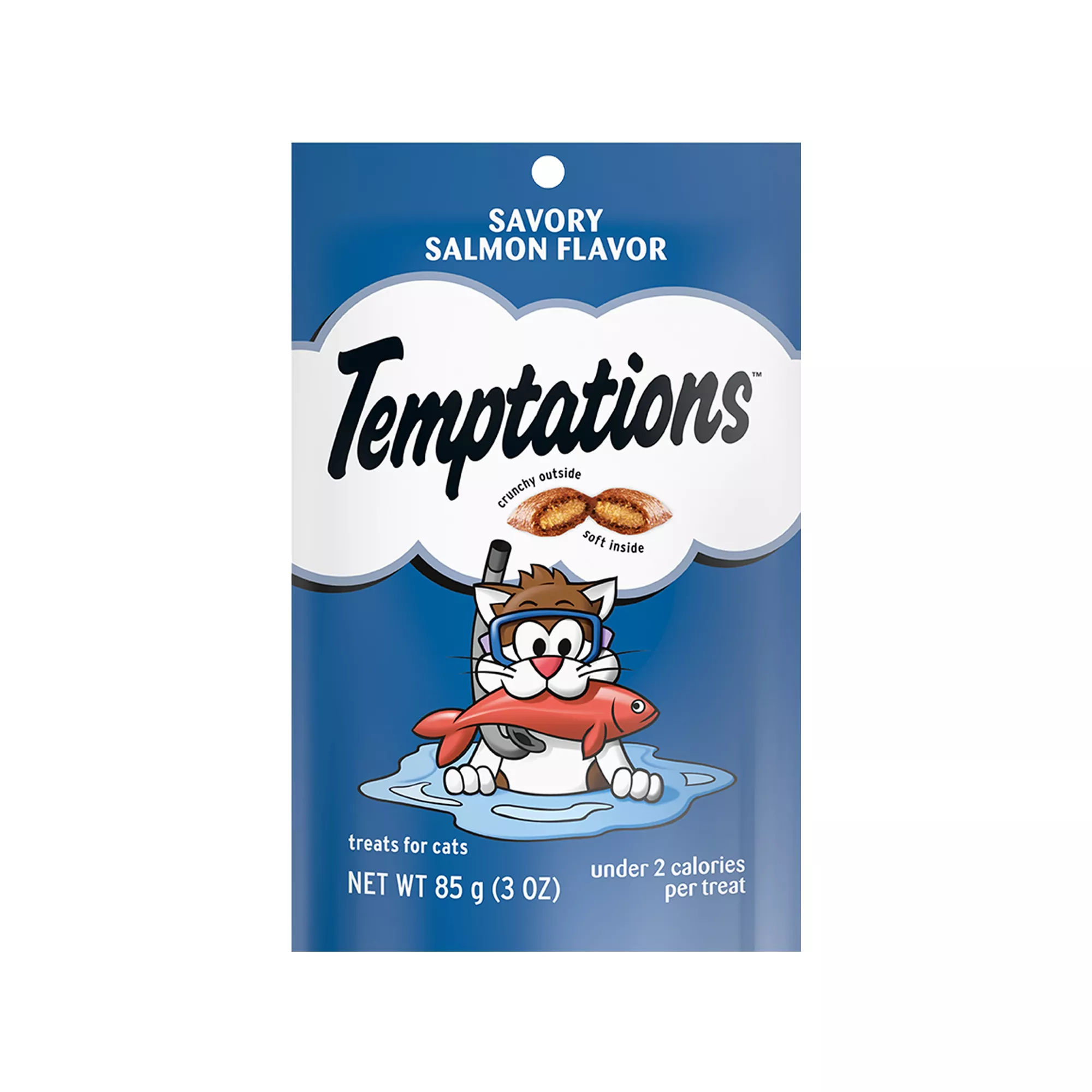 Temptations&trade; Classic Adult Cat Treats - Soft & Crunchy, Savory Salmon