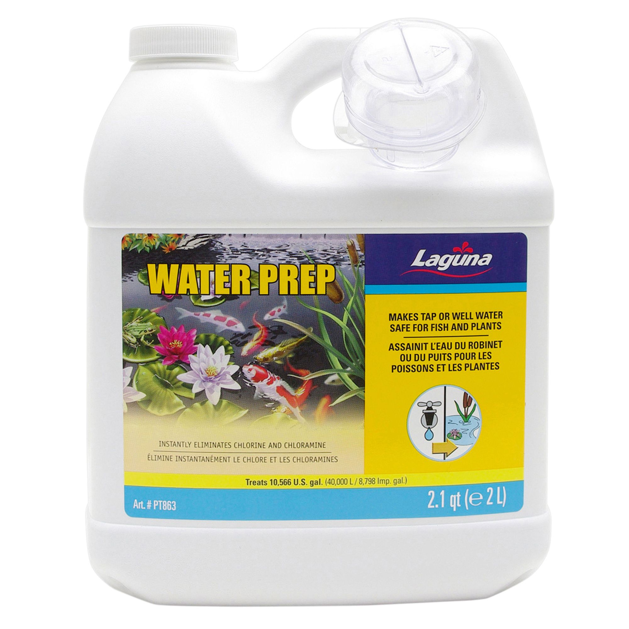 Laguna Water Prep Pond Water Conditioner fish Pond Care PetSmart