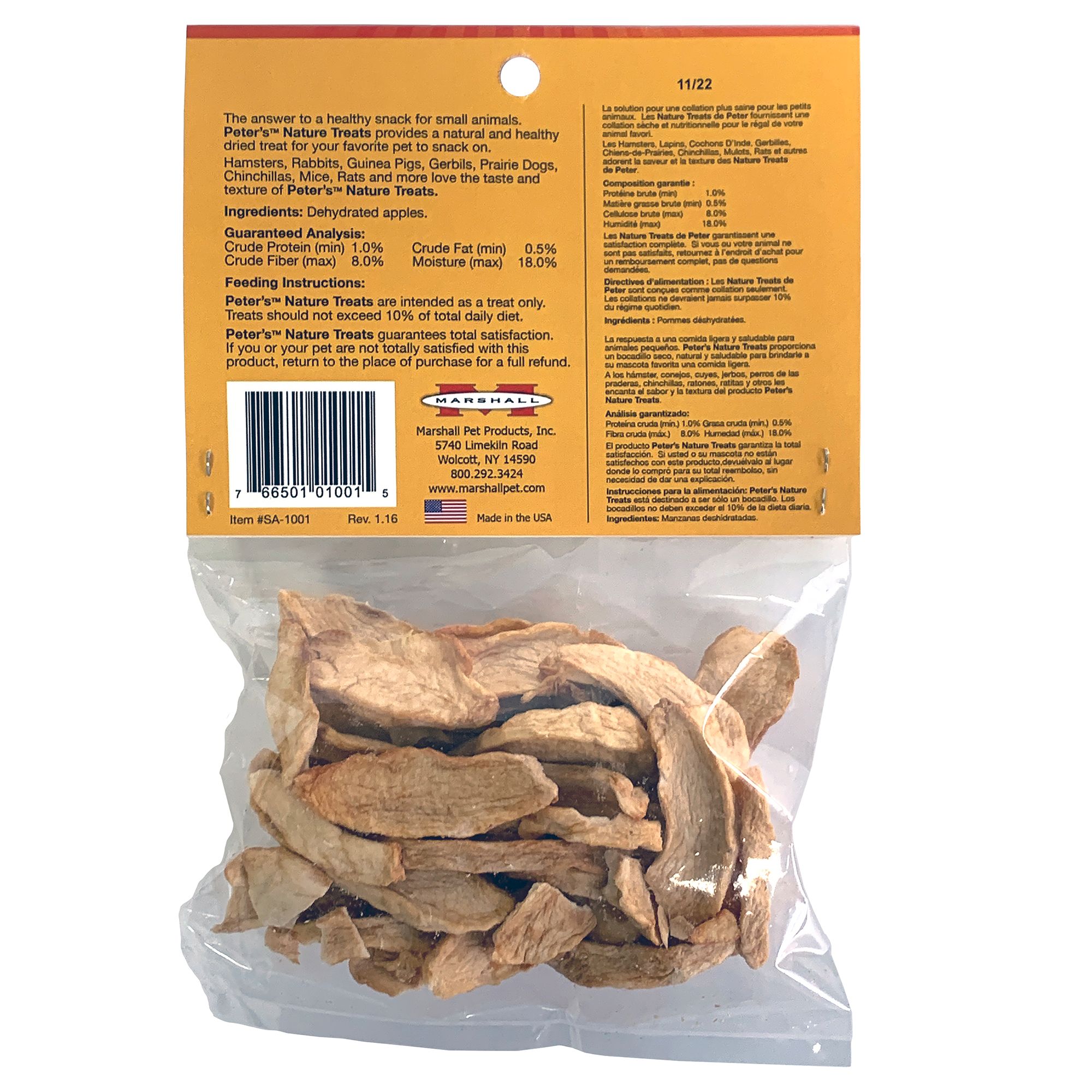 Peter's Nature Treats Apple Slices - thumbnail 2