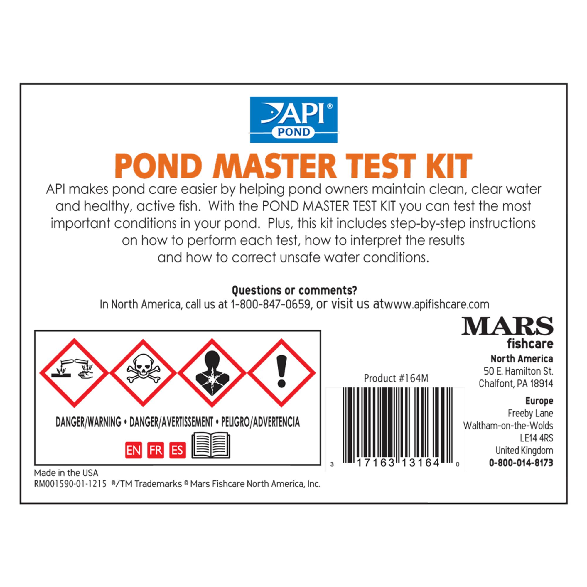 API® Pond Master Test Kit for Pond Water Testing - thumbnail 2