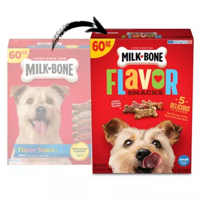 Product Milk-Bone Flavor Snacks Dog Treat All Ages - Sausage