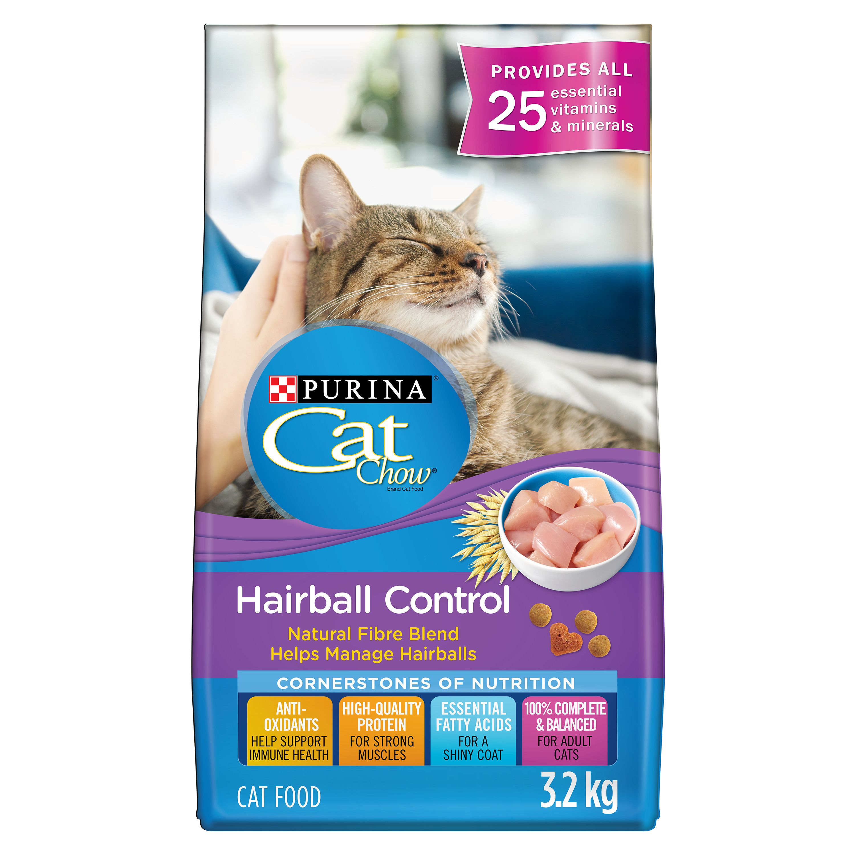 Purina Cat Chow Advanced Nutrition Hairball Control Adult Cat Food