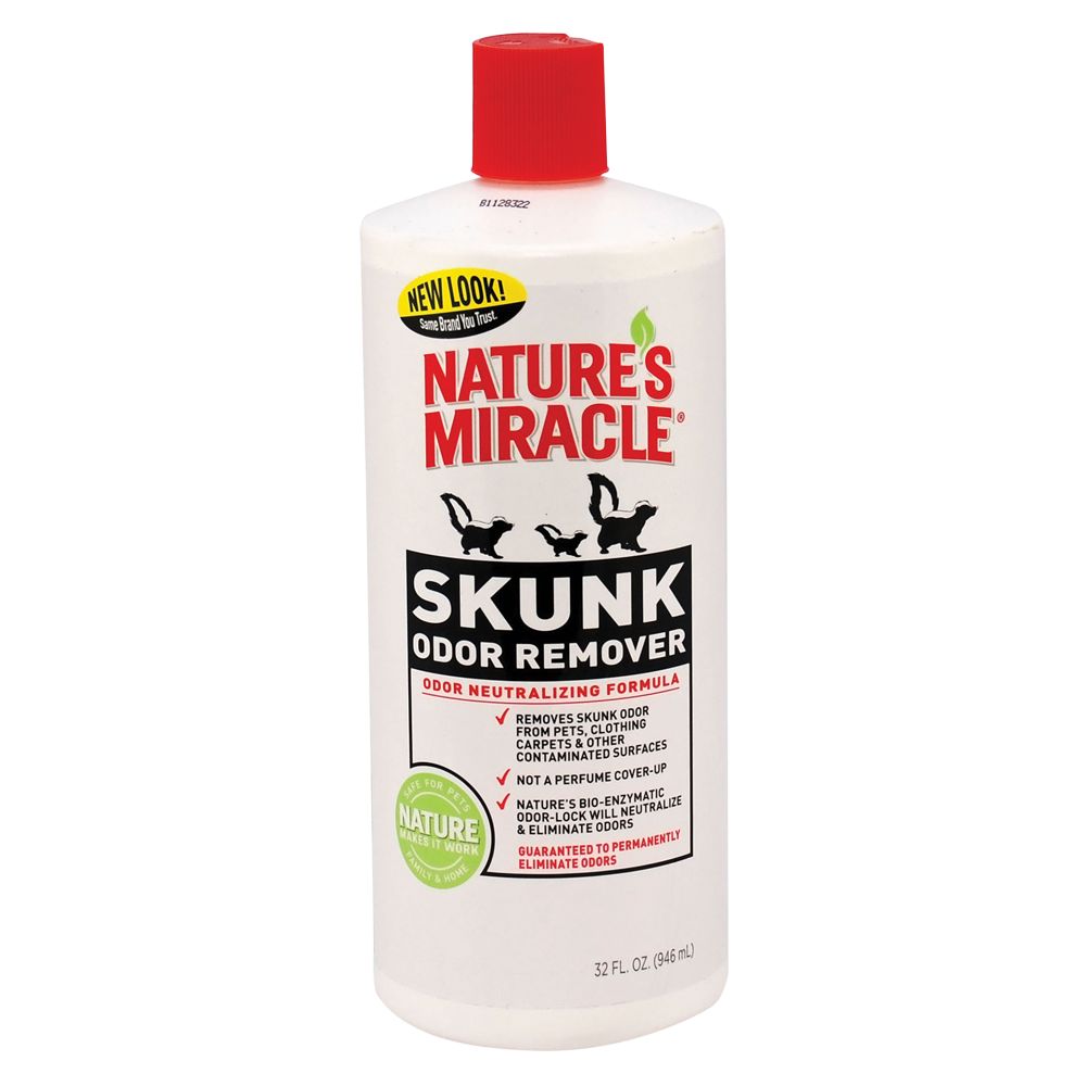 nature's miracle skunk odor remover ingredients